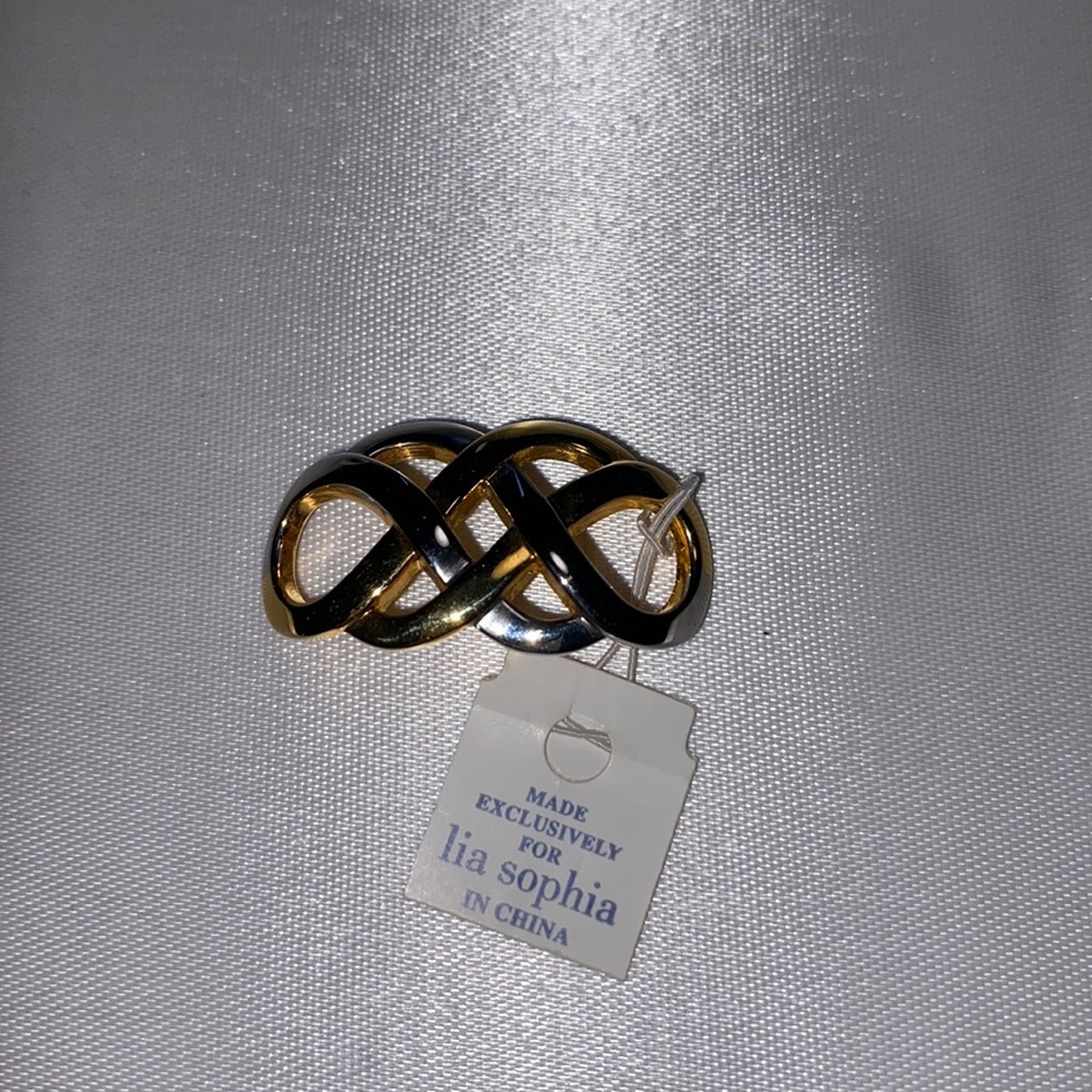Lia Sophia NWT overlap pendant slide 5c583